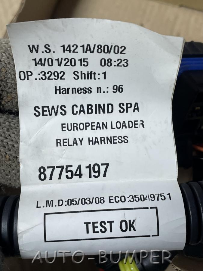 Case New Holland Проводка электрическая 87754197